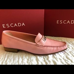 Sold - Seriously Stylish Escada Rose Flats